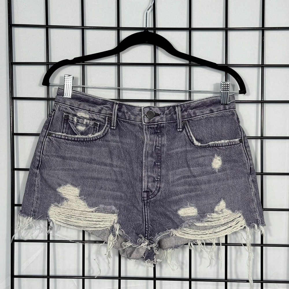 GRLFRND Cindy Denim Shorts Womens‎ 29 Carnaby Cutoff High Waist Festival Hippie